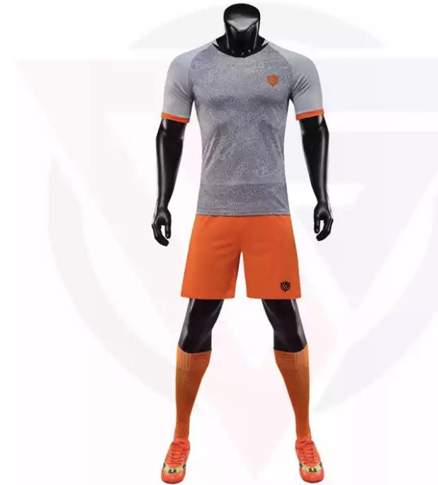 New fashionable Soccer Uniform 100% Polyester Comfortable fit Sports Wear Soccer Uniform Top Quality
