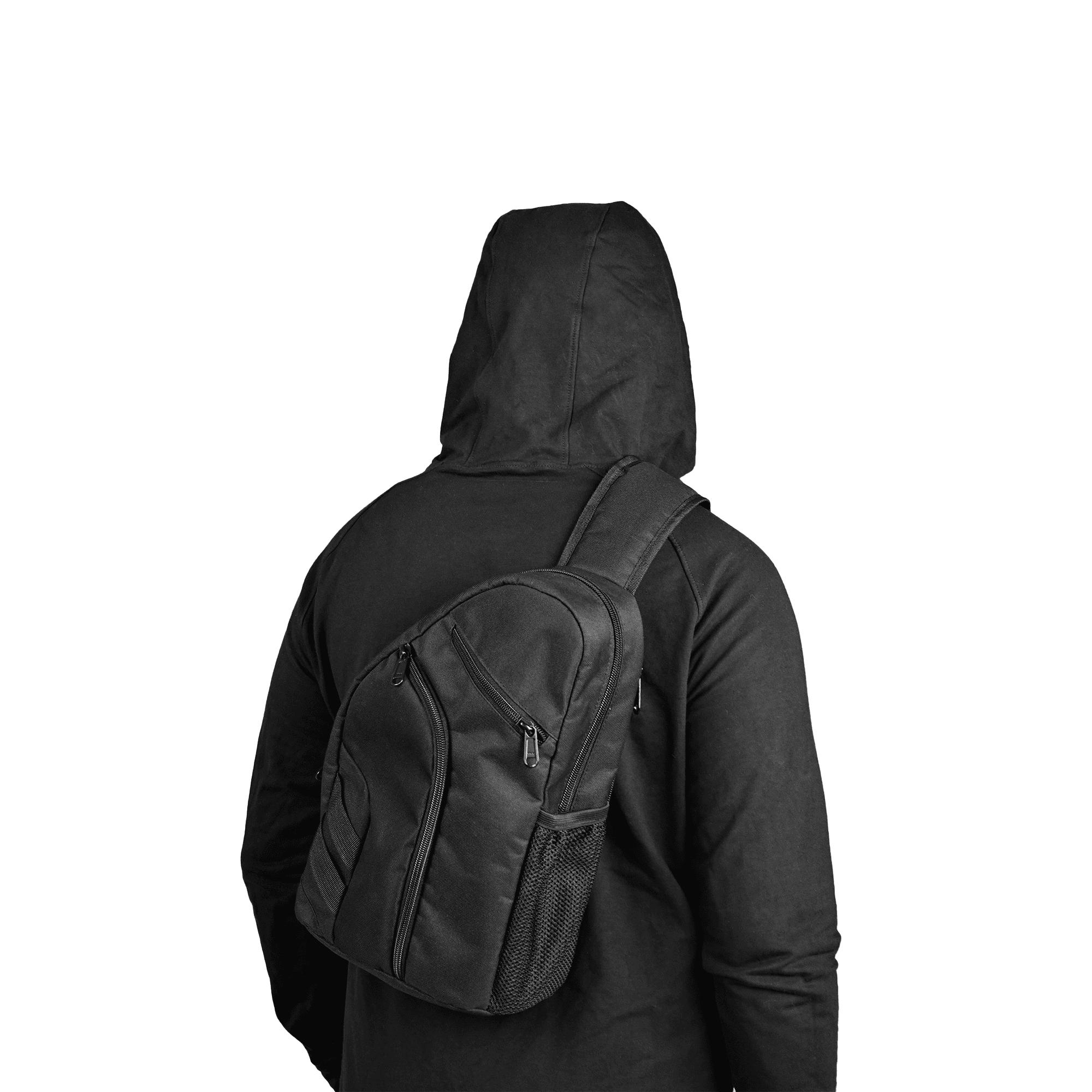customized stylish sling crossbody bag water resistance  600D cardura with quick acess pocket  