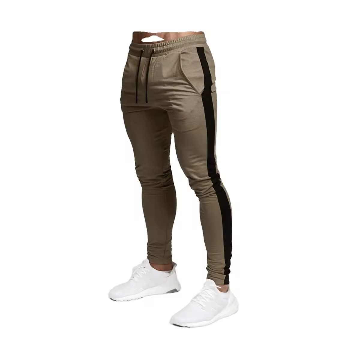 Fitness Outdoor Running Joggers Elastic Gym Leg Fit Sweat Pants Summer Gym Workout Men Track Bottoms