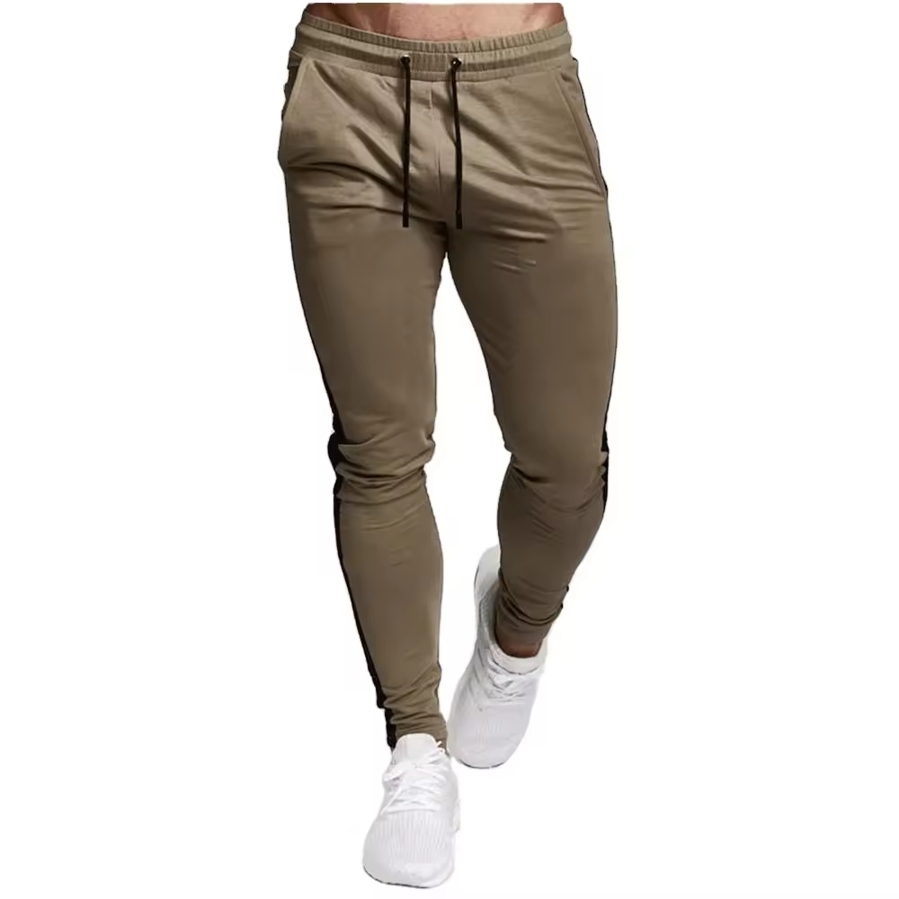 Fitness Outdoor Running Joggers Elastic Gym Leg Fit Sweat Pants Summer Gym Workout Men Track Bottoms - view 2