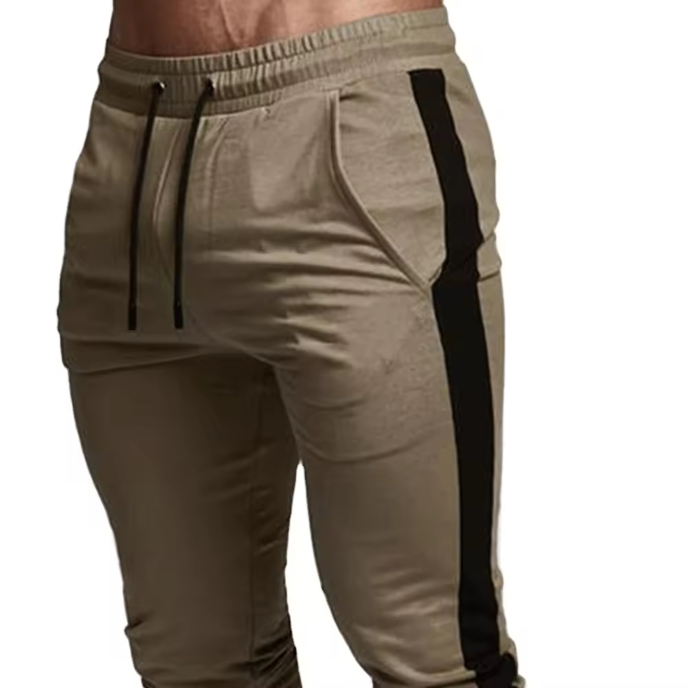 Fitness Outdoor Running Joggers Elastic Gym Leg Fit Sweat Pants Summer Gym Workout Men Track Bottoms - view 4