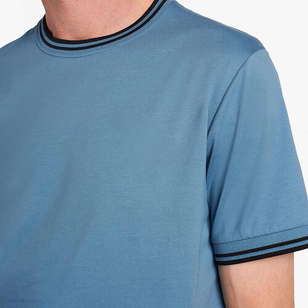 Breathable Plain Tops Fitness Mens T Shirt Short Sleeve - view 3