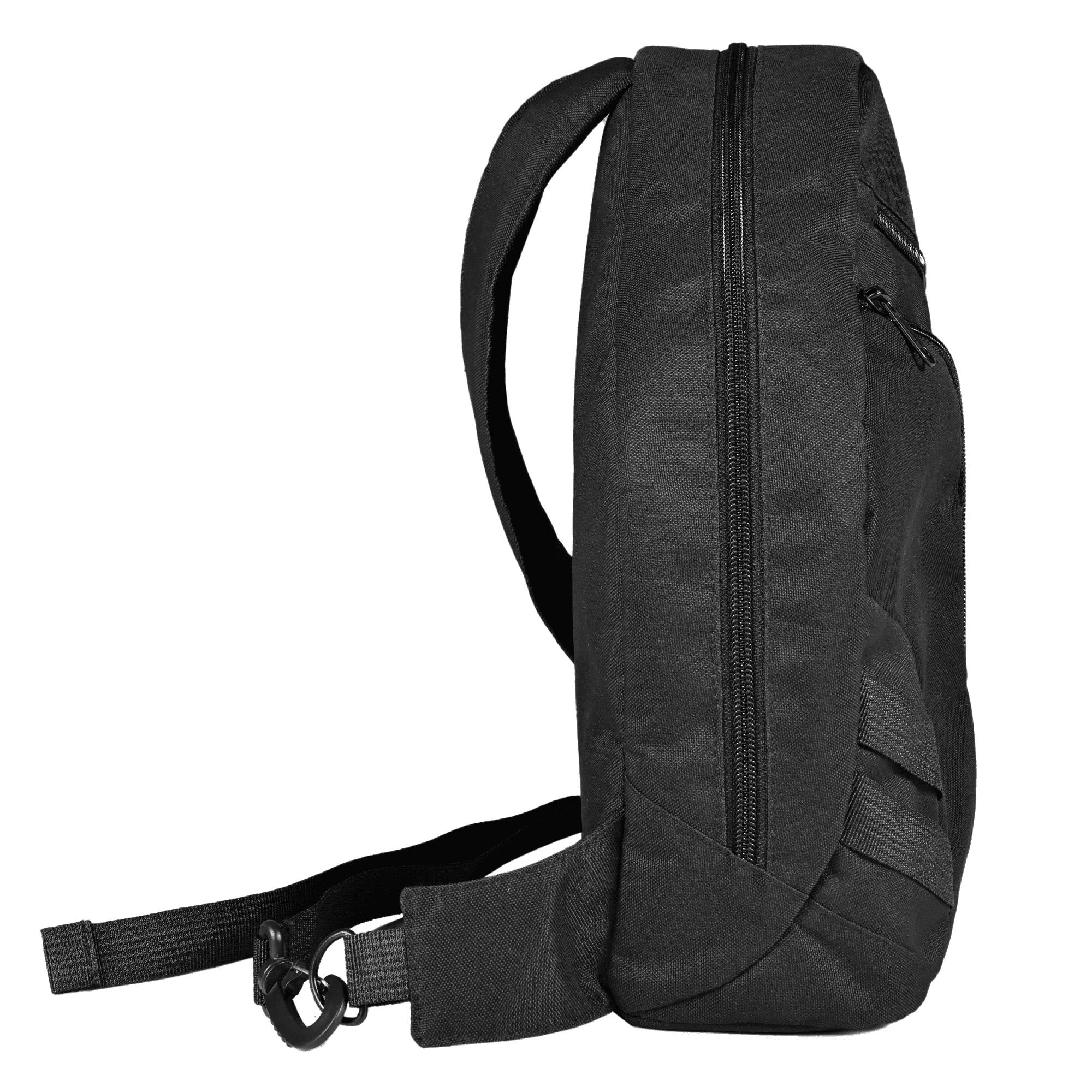 customized stylish sling crossbody bag water resistance  600D cardura with quick acess pocket   - view 7