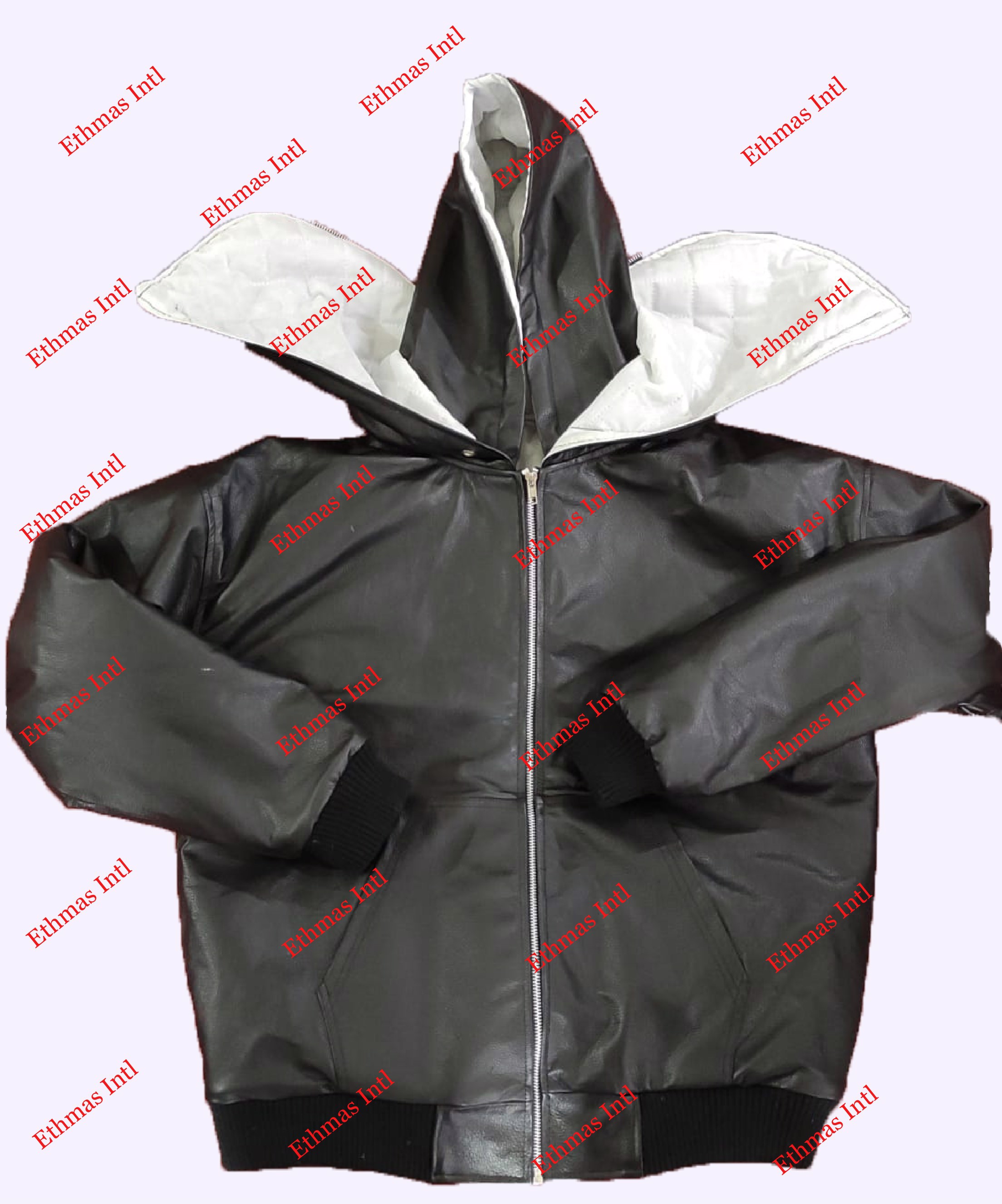 Customized Leather hoodies and Jackets 