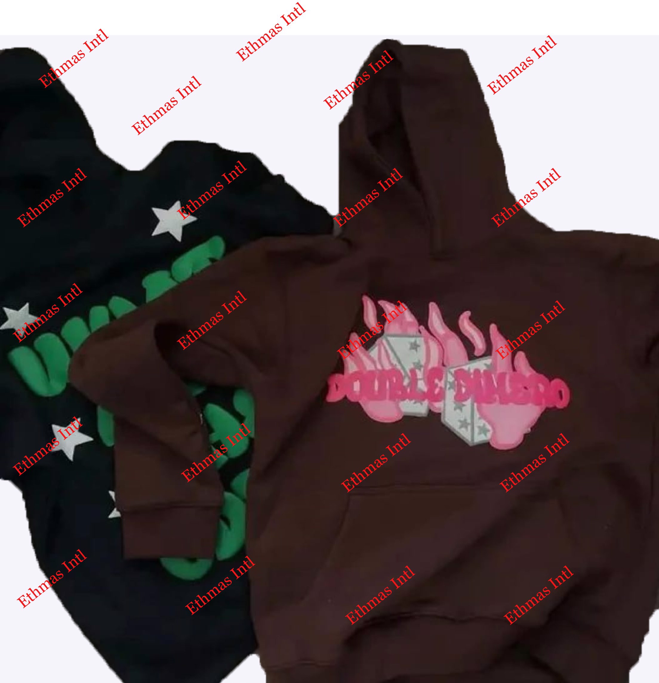 Customized Cotton fleece Puff hoodie