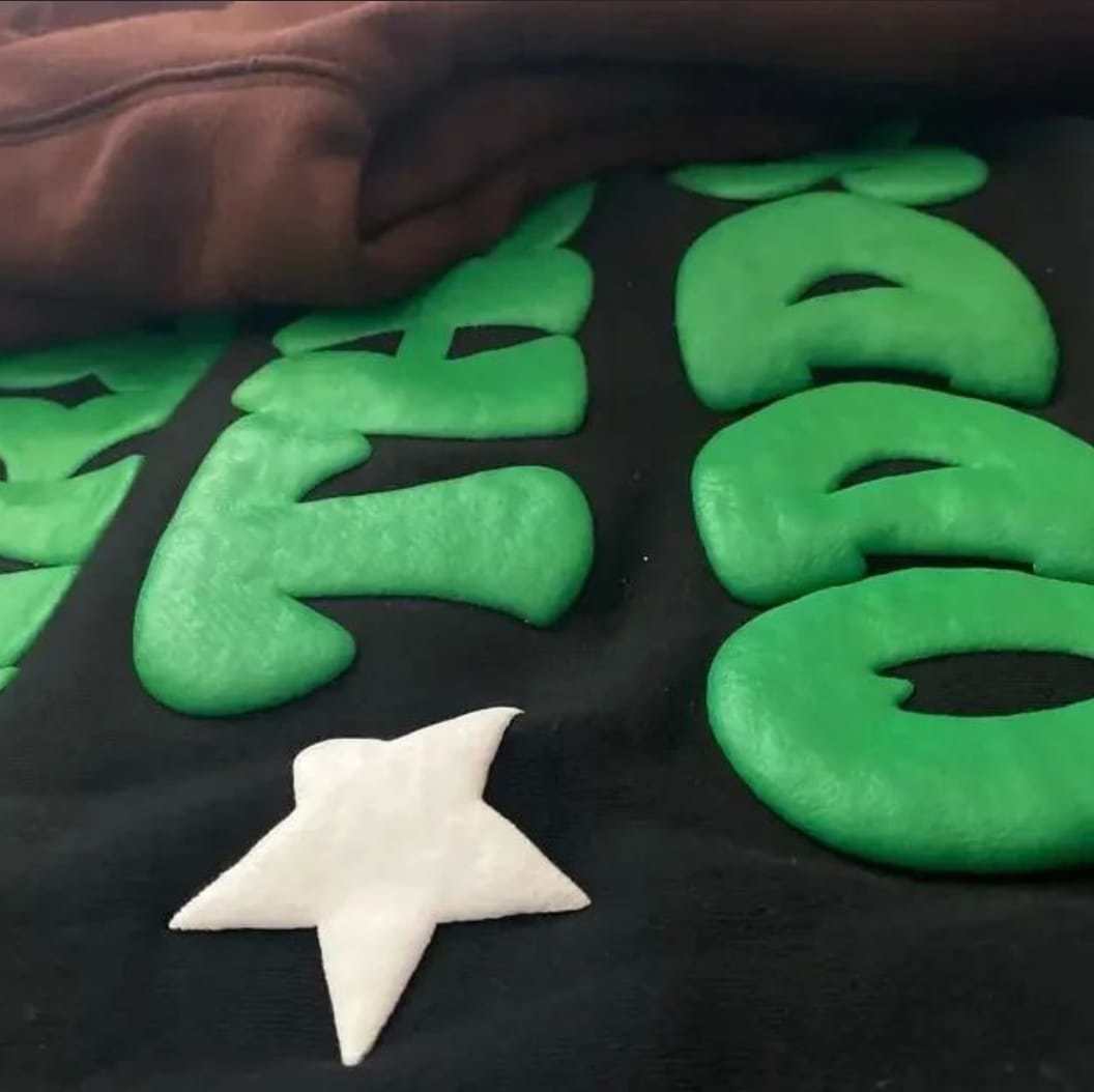 Customized Cotton fleece Puff hoodie - view 3
