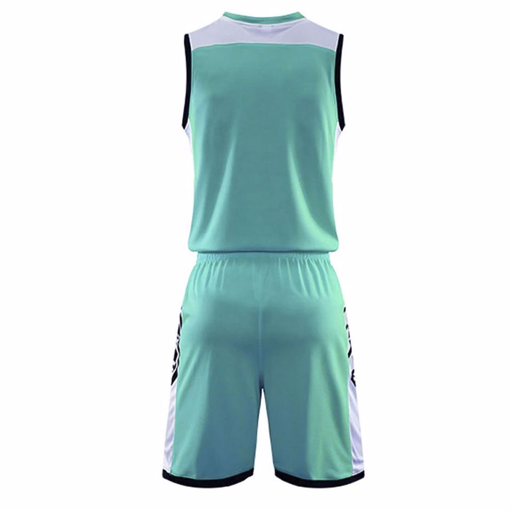 Basketball Jersey Uniform Striped Basketball Jersey And Shorts