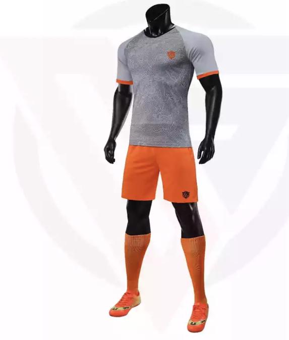 New fashionable Soccer Uniform 100% Polyester Comfortable fit Sports Wear Soccer Uniform Top Quality - view 3