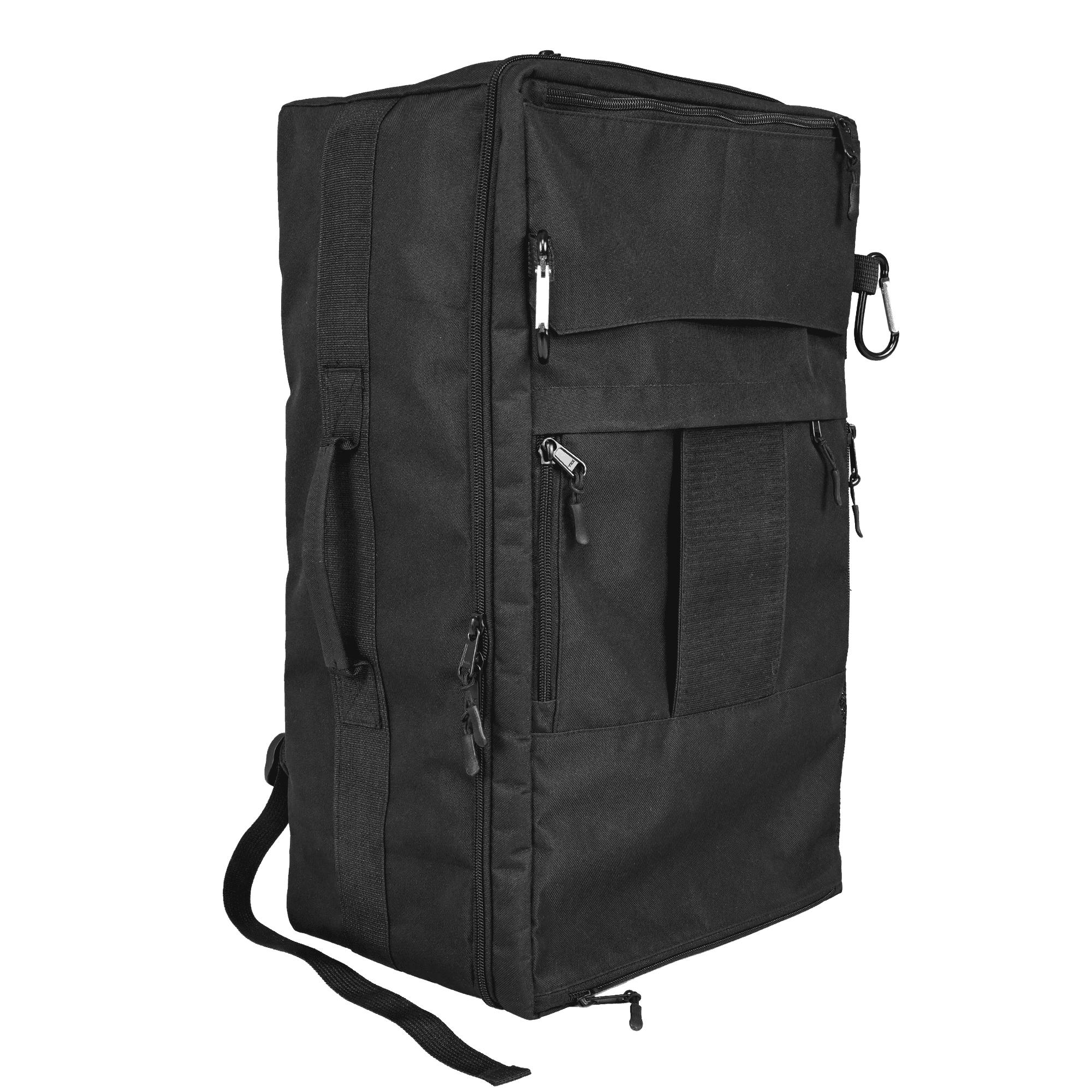 customized gym bag with multi quick acess pockets 600D PVC cardura for mens womens - view 7