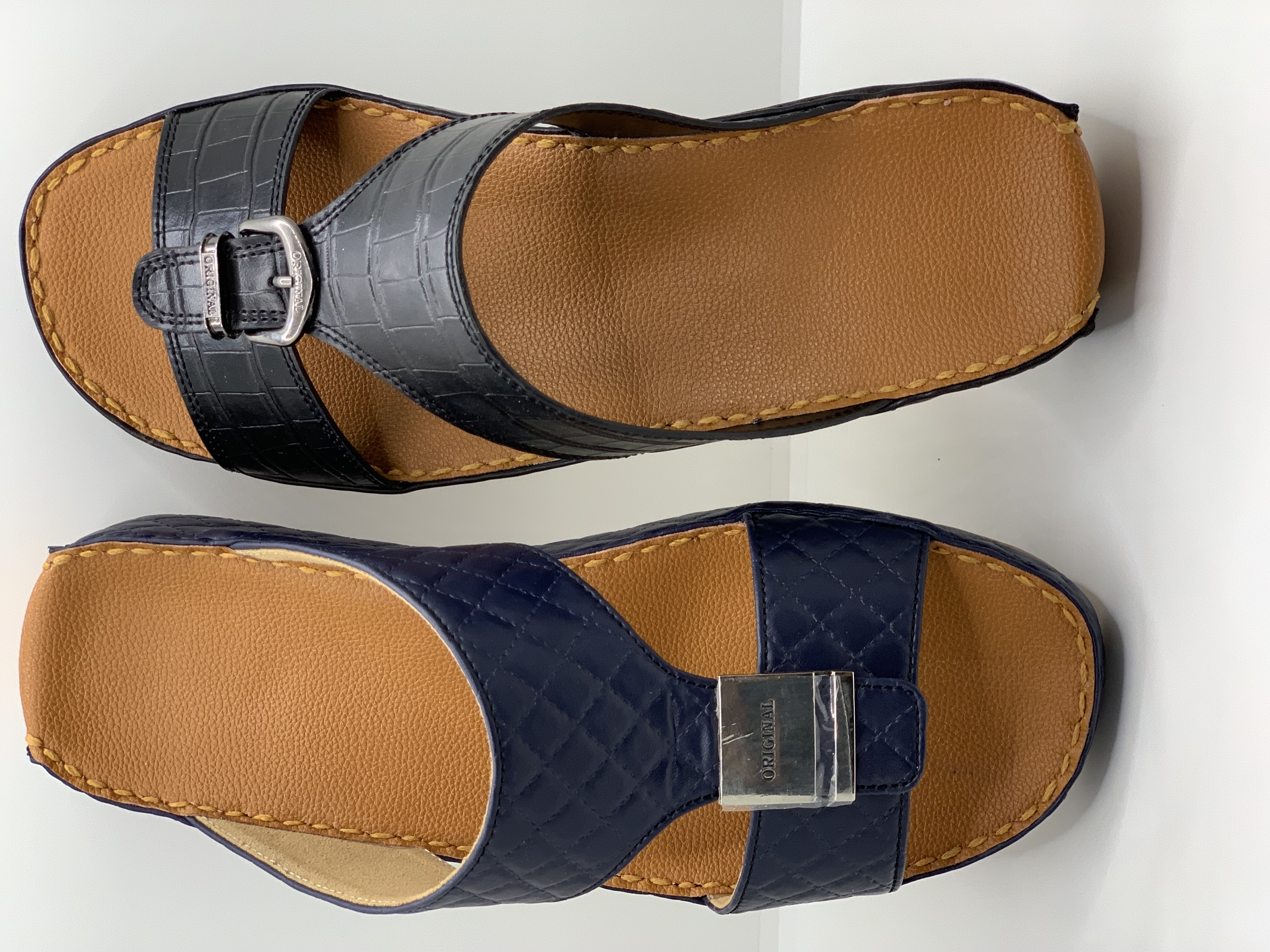 Hand Made Synthetic Leather Crocodile Ragzeen Brand Slippers - view 2