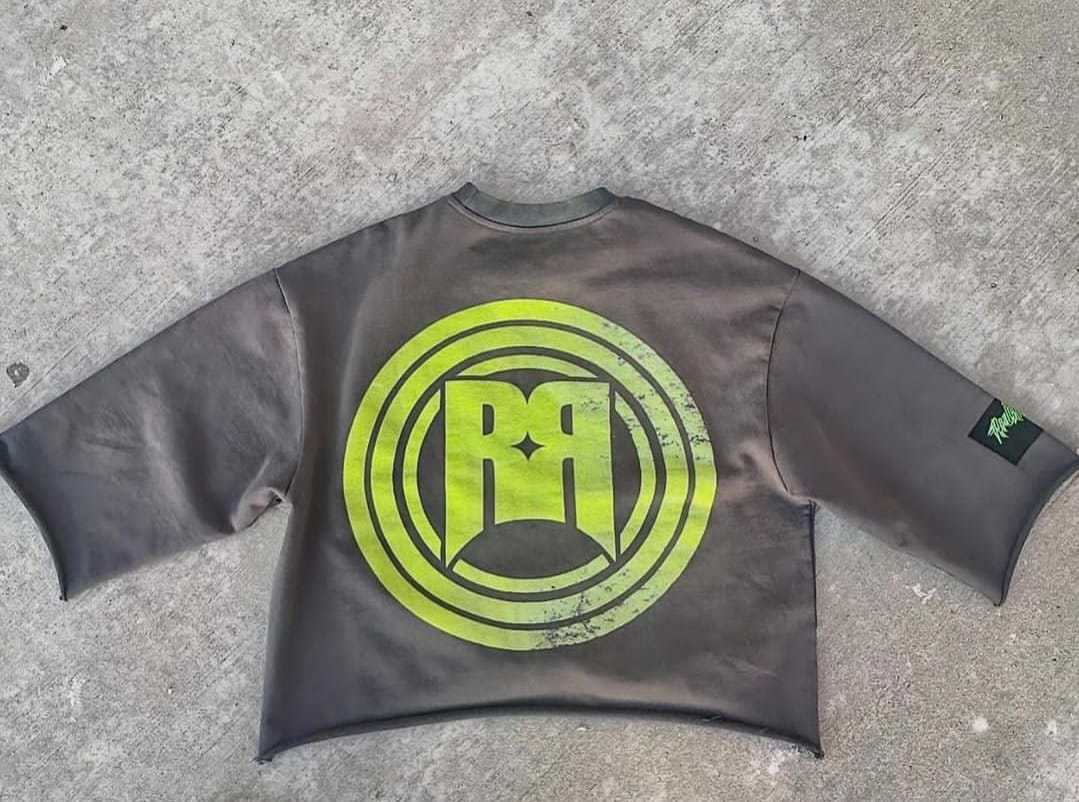 Customized DTG Oversize Crop Sweatsshirt - view 5