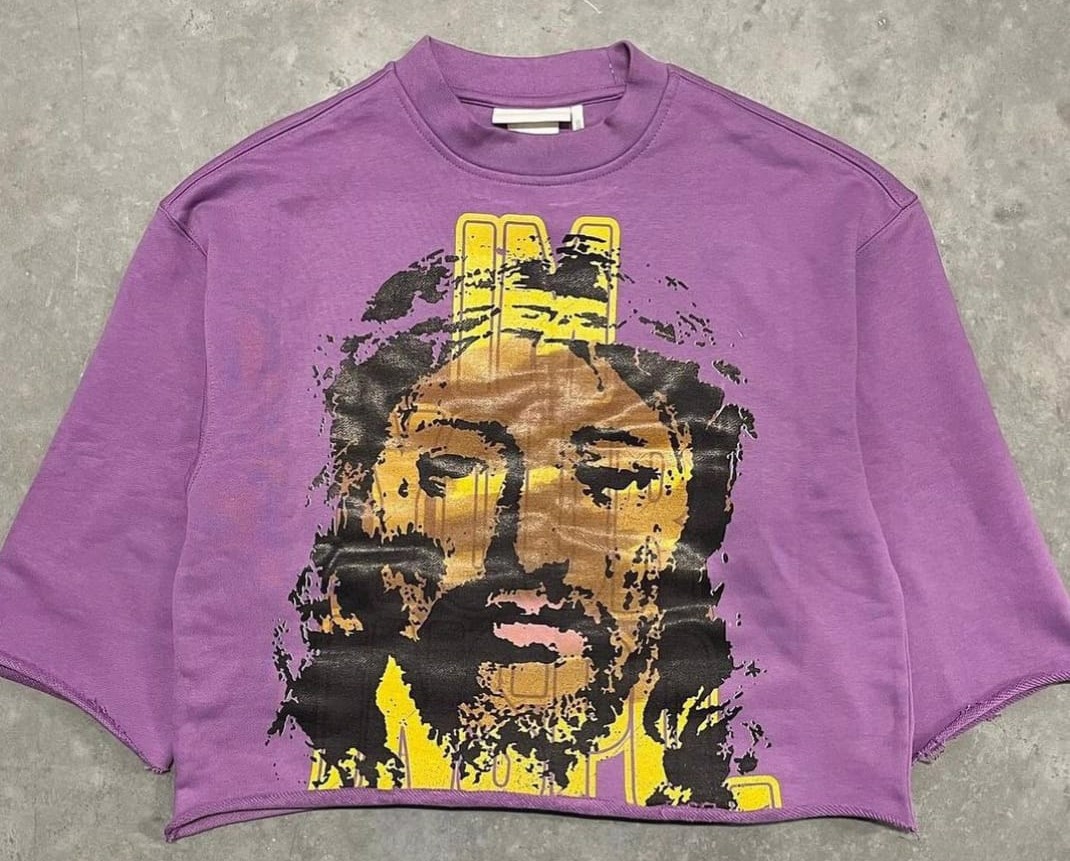 Customized DTG Oversize Crop Sweatsshirt - view 9