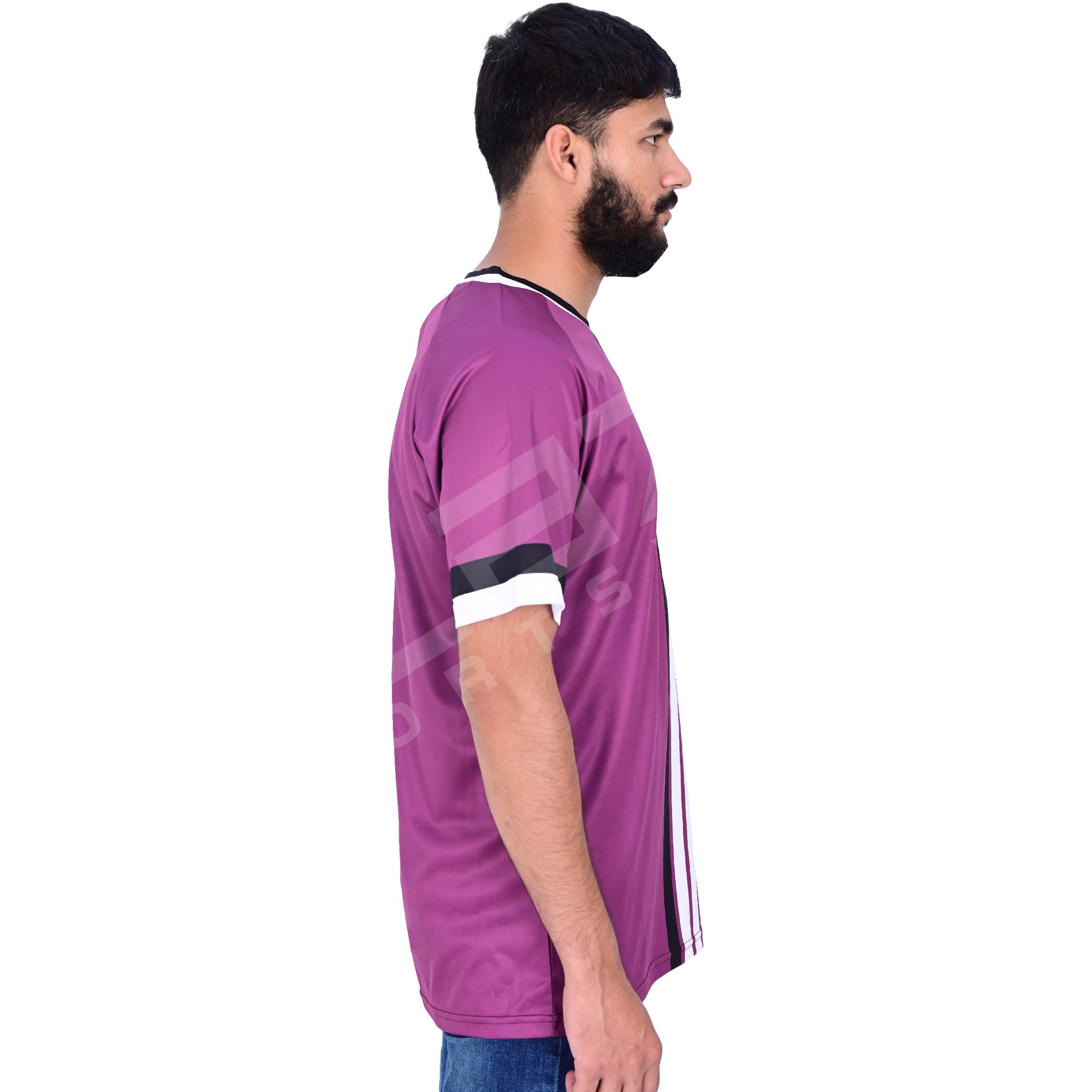 Customized Men's T-Shirt 100% Cotton SilkScreen Print Regular Fit Oversize Drop Shoulder Regular Cut - view 2