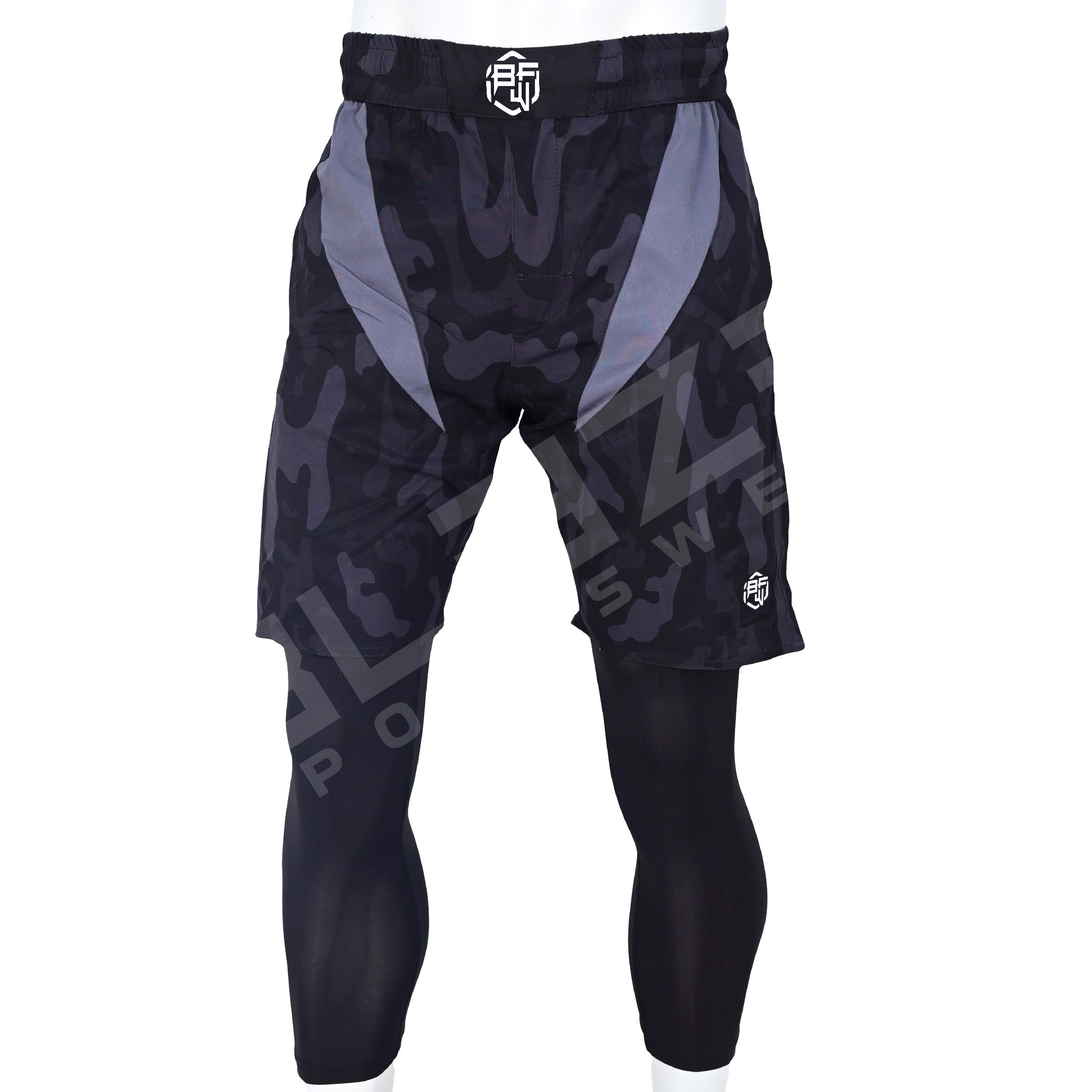 OEM Gym Shorts Custom Compression Sweat Training Workout Fitness Athletic Sports Men - view 6