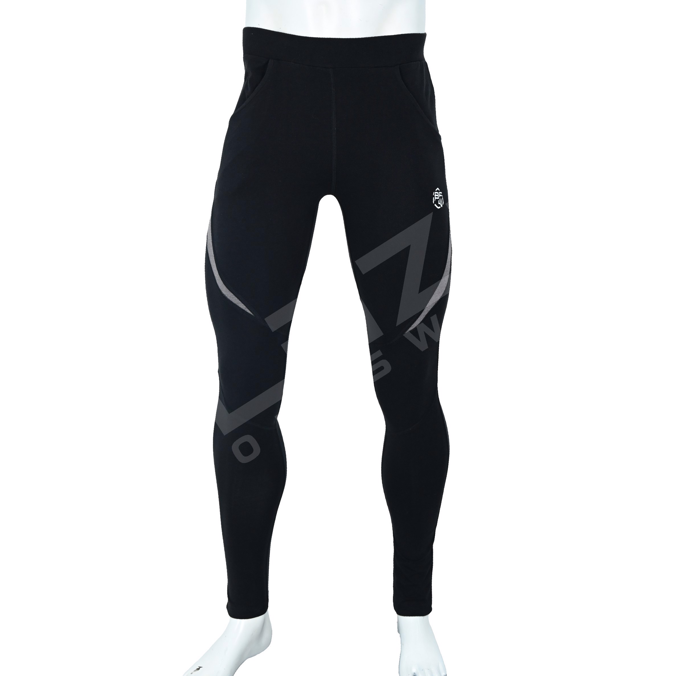 wholesale Custom Design men tights running pant athelete leggings light weight breathable pant  - view 5