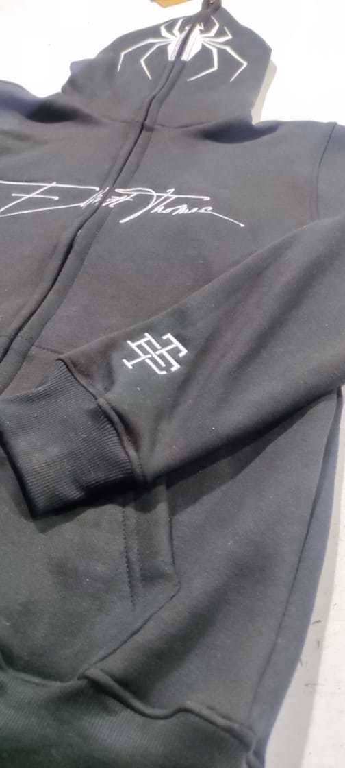 Customized Cotton Fleece Full Zipper Hoodies - view 3