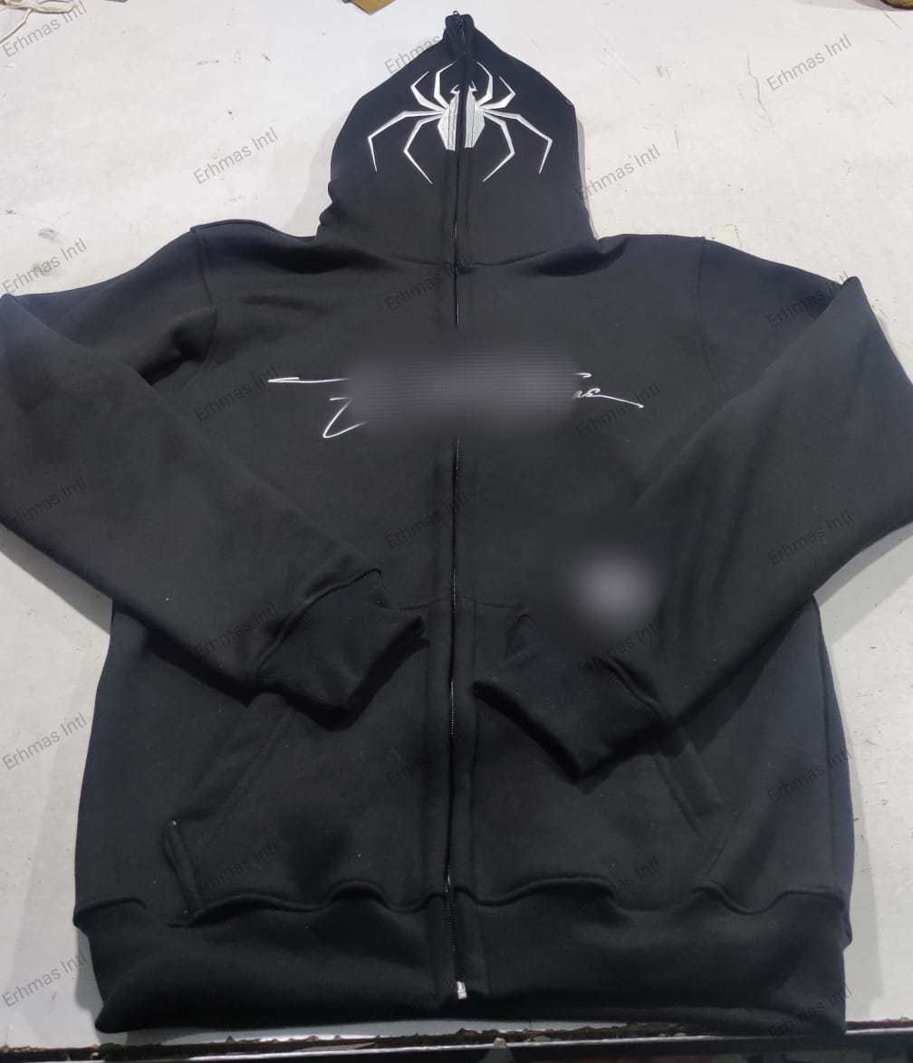 Customized Cotton Fleece Full Zipper Hoodies - view 18
