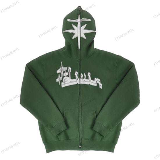 Customized Cotton Fleece Full Zipper Hoodies - view 23