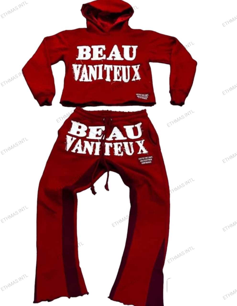 Customized Cotton Flare Pant & Hoodies - view 3