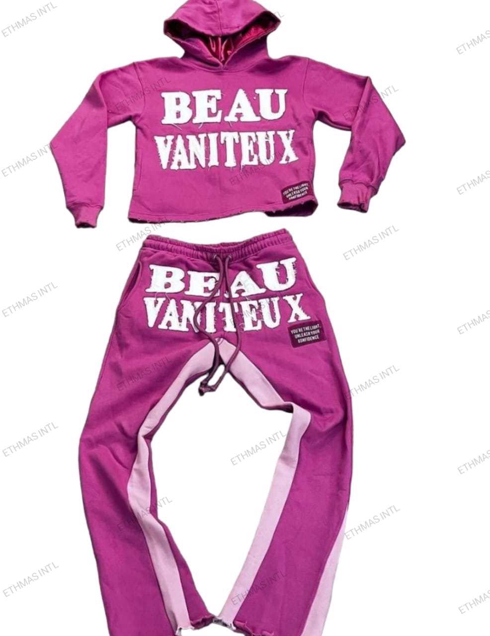 Customized Cotton Flare Pant & Hoodies - view 7