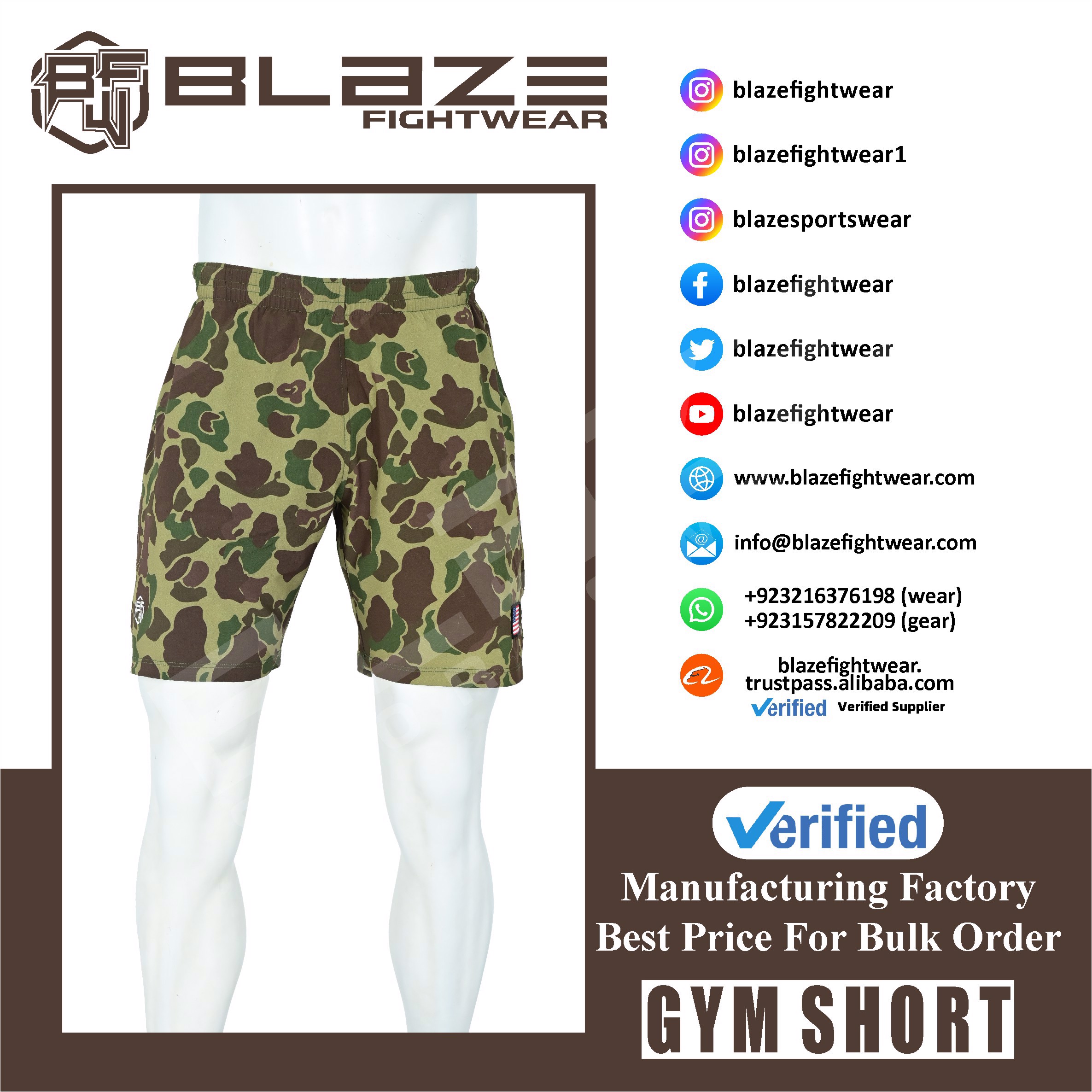OEM Gym Shorts Custom Compression Sweat Training Workout Fitness Athletic Sports Men - view 8