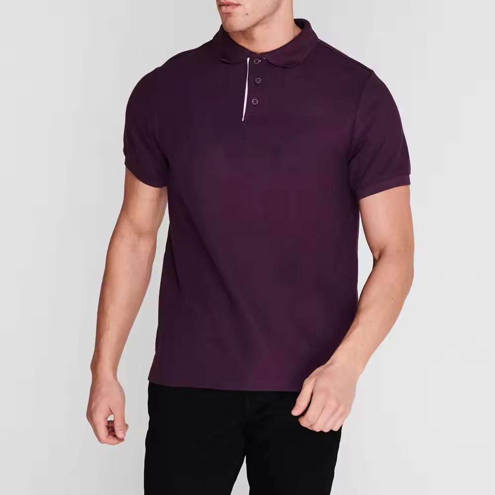New summer loose and comfortable Bamboo Golf Polos Men Cotton Polo Shirts For Men 100 Cotton - view 3