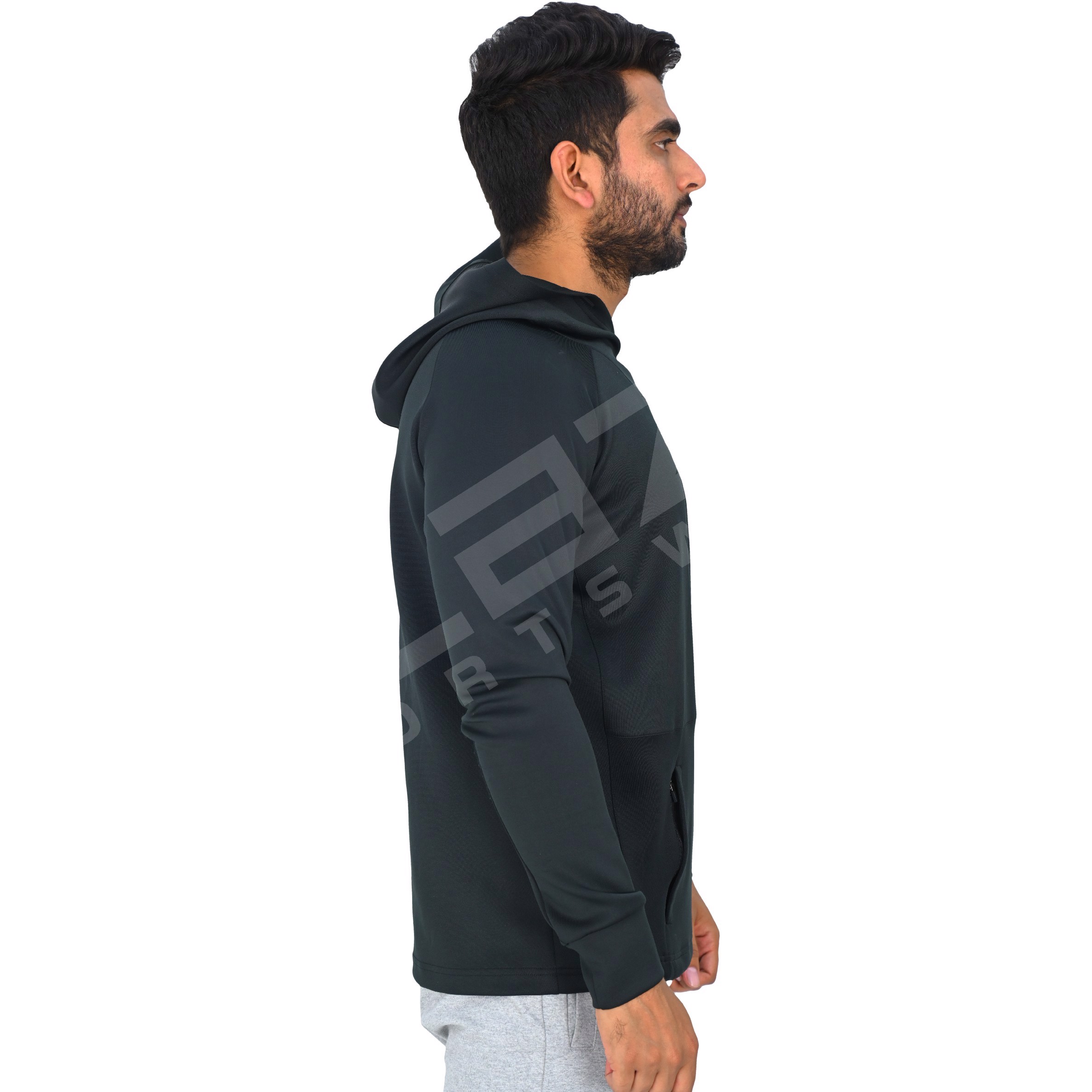 Tailor-made Men High Quality Cotton Polyester Printed Pullover Men Hoodie Quantity DIY OEM  - view 2