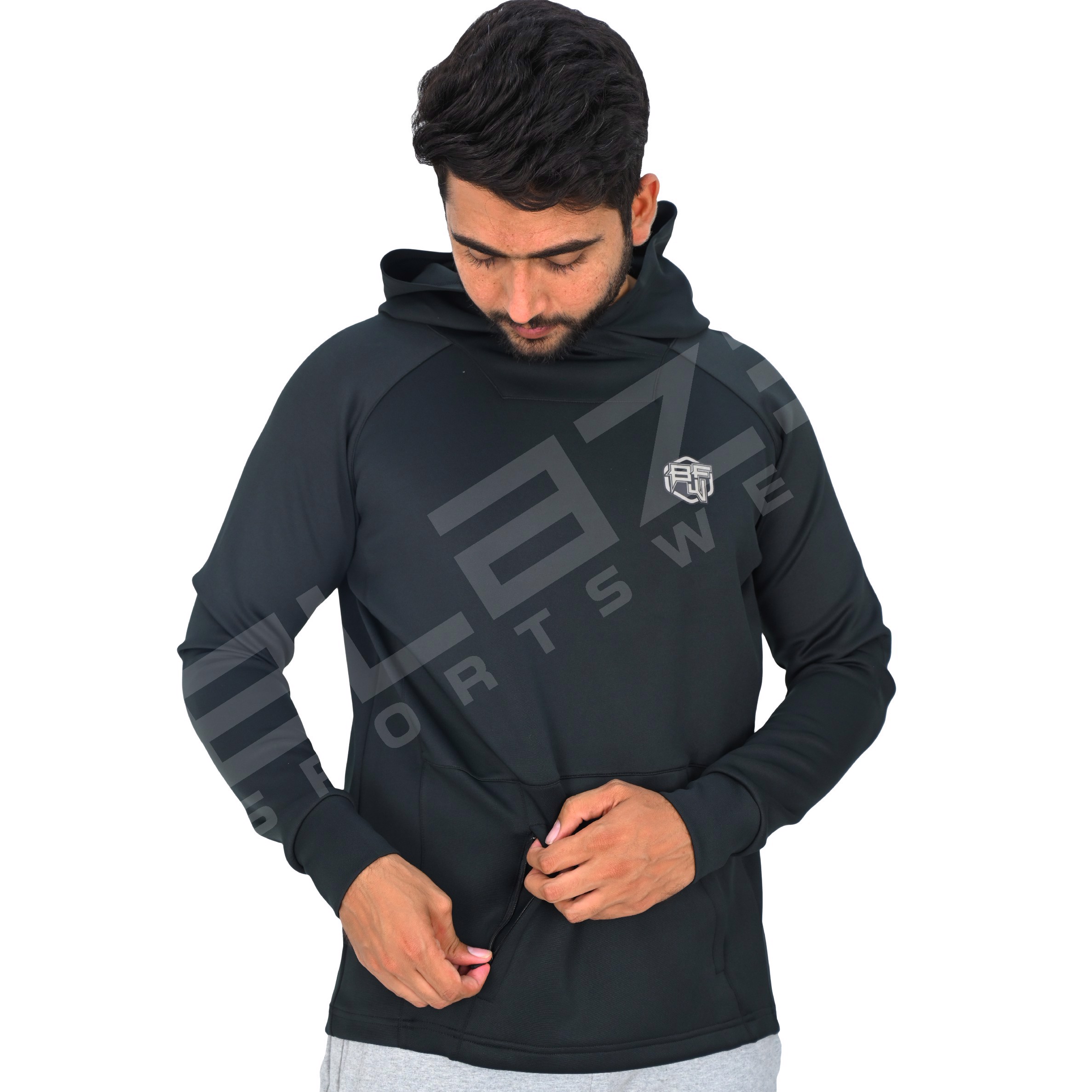 Tailor-made Men High Quality Cotton Polyester Printed Pullover Men Hoodie Quantity DIY OEM  - view 6