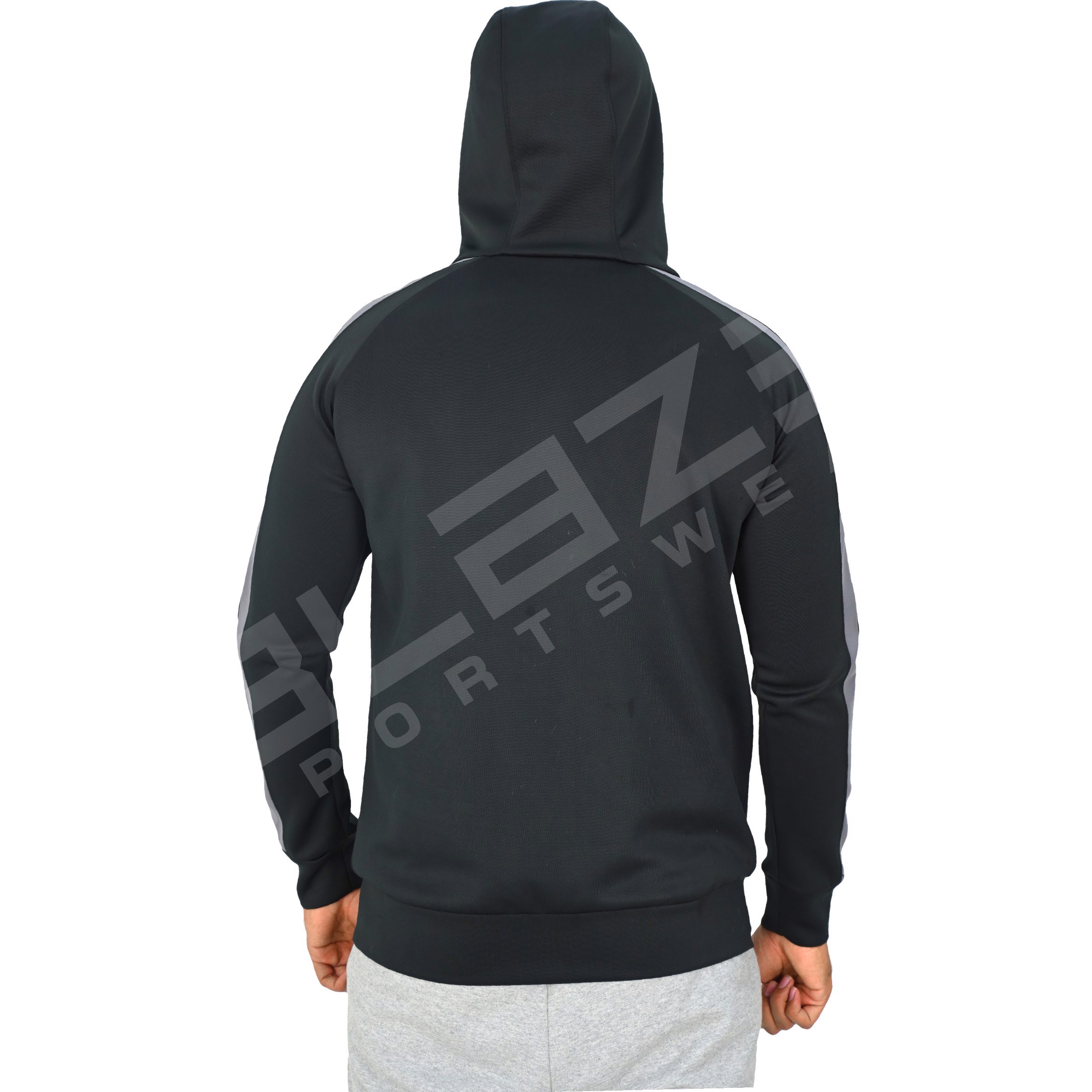 Tailor-made Design Logo Mens  Fashion Long Sleeve Blank Pullover Cotton Hoodie Quantity Print OEM - view 3