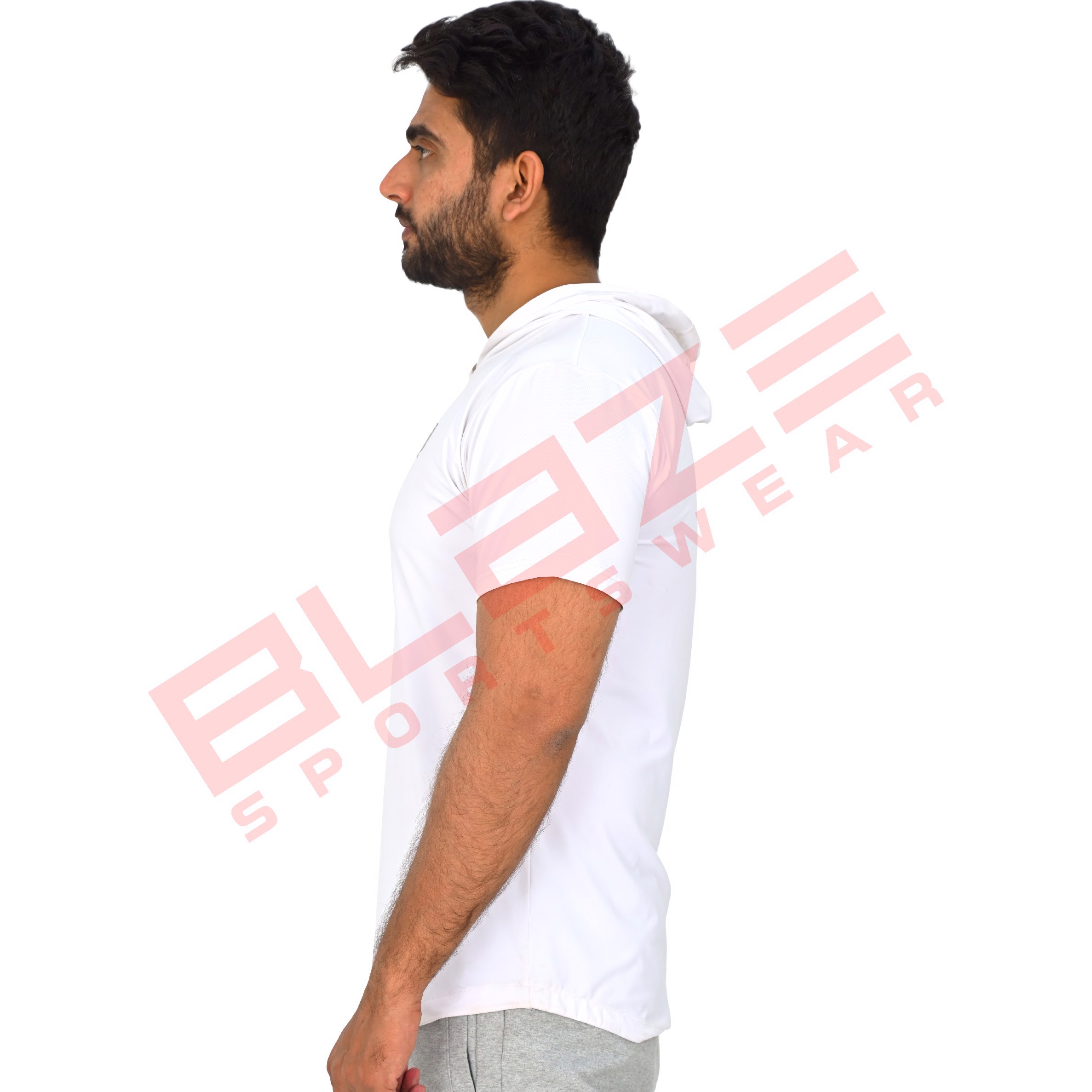 New Custom Design Logo Mens  Fashion Long Sleeve Blank Pullover Cotton Hoodie Quantity Print OEM  - view 5