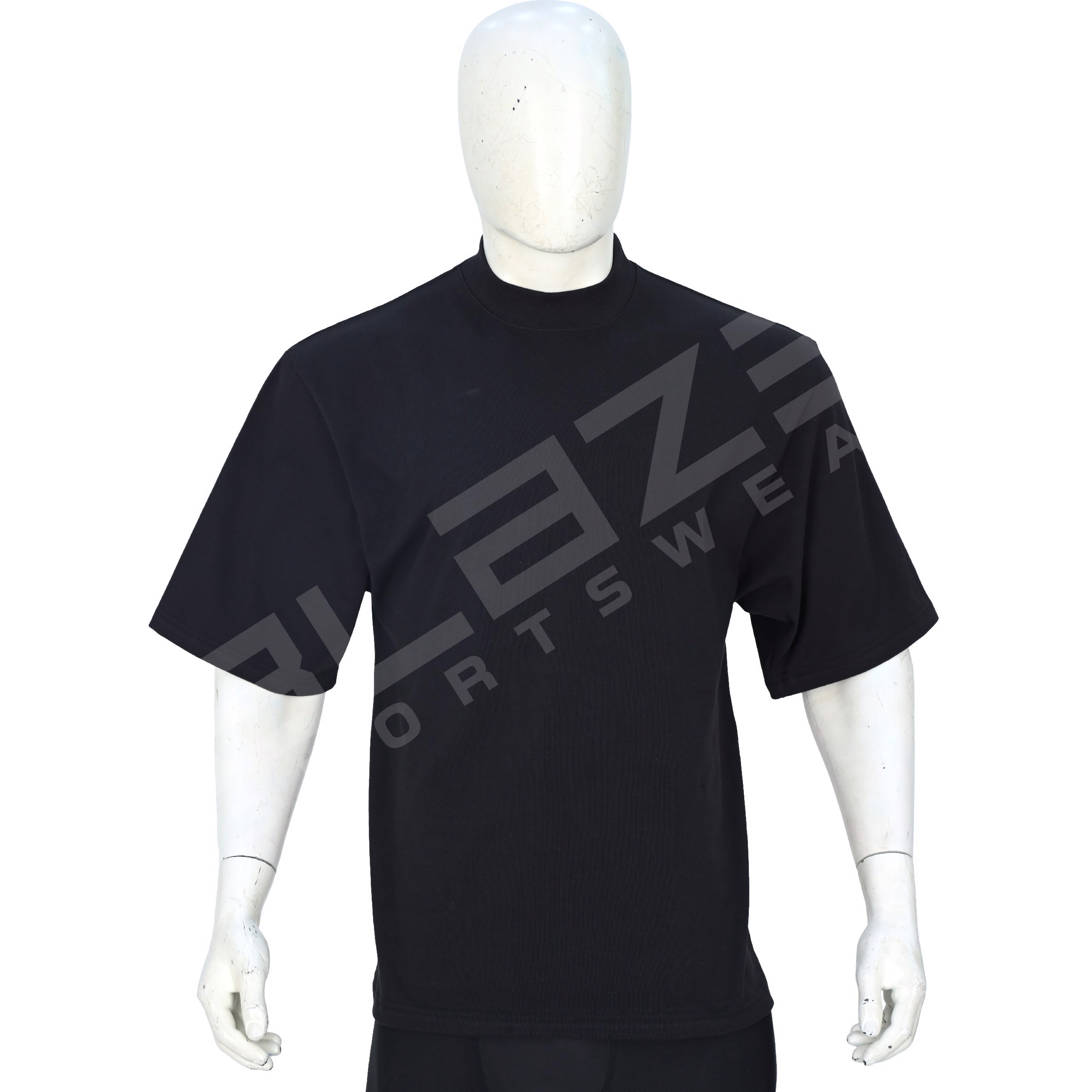 customized  cotton T-shirt regular fit oversize drop shoulder T shirt 100% cotton regular cut - view 5