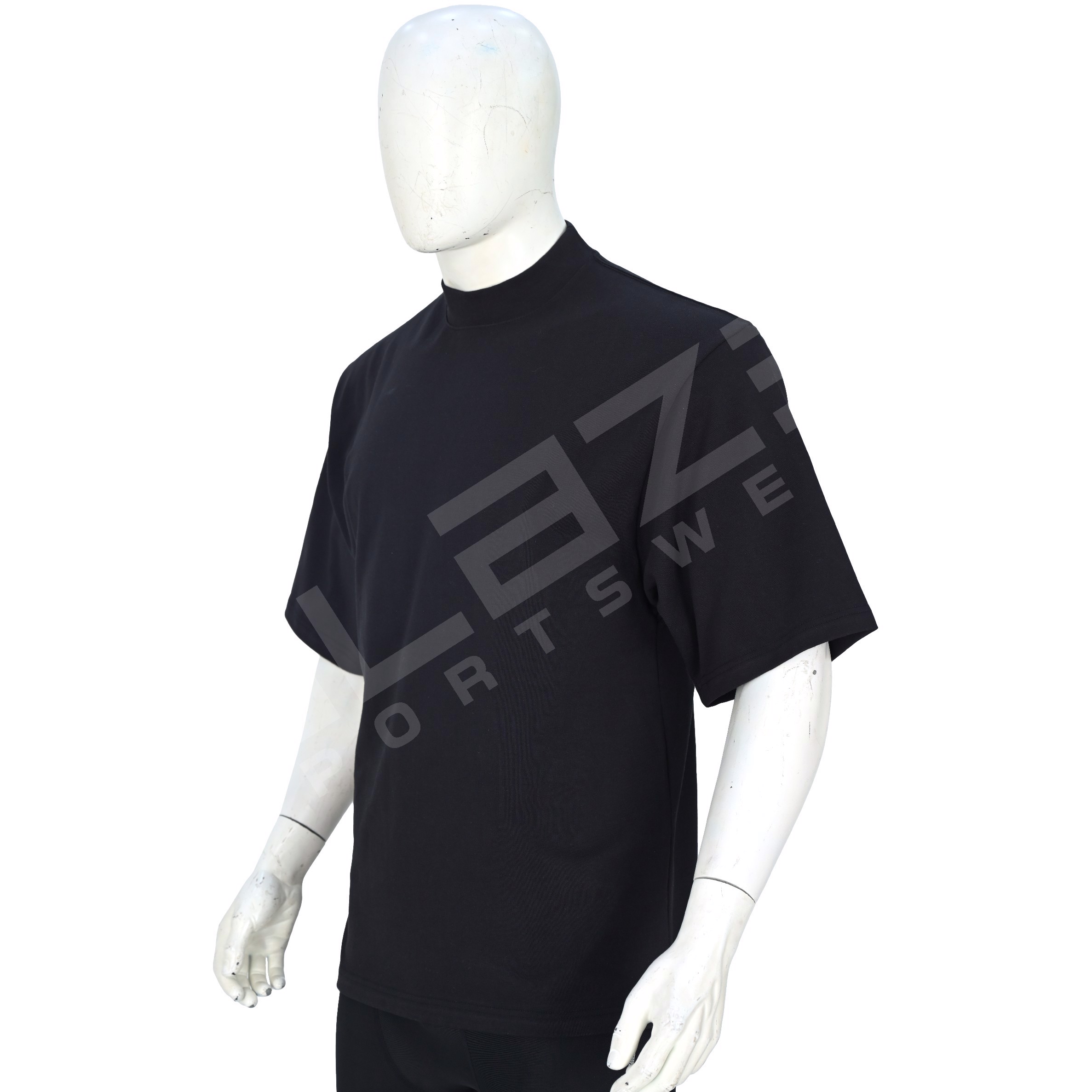 customized  cotton T-shirt regular fit oversize drop shoulder T shirt 100% cotton regular cut - view 6