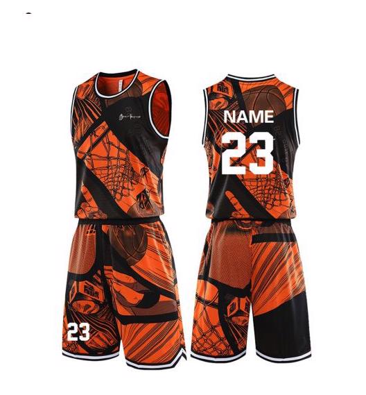 Customized Sublimation Basketball Uniform Kits - view 2