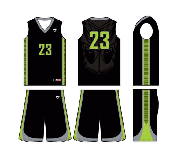 Customized Sublimation Basketball Uniform Kits - view 5