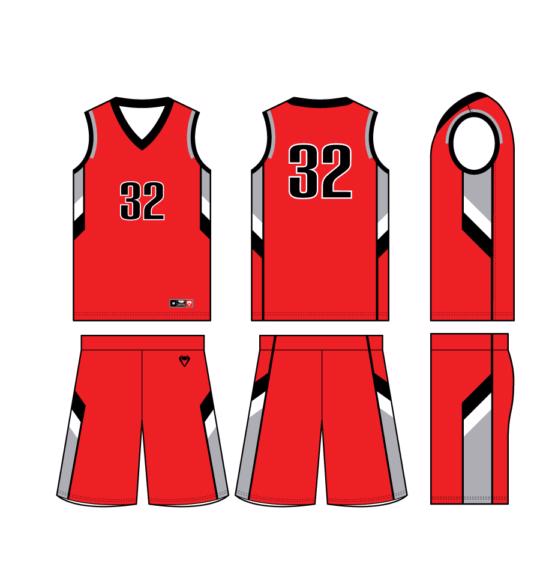 Customized Sublimation Basketball Uniform Kits - view 10