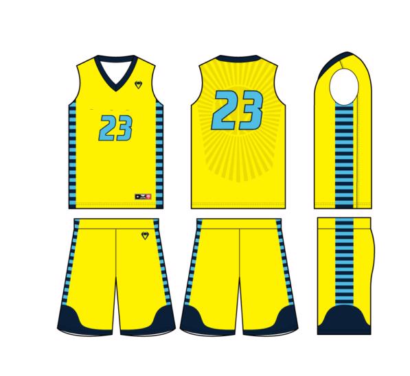 Customized Sublimation Basketball Uniform Kits - view 20