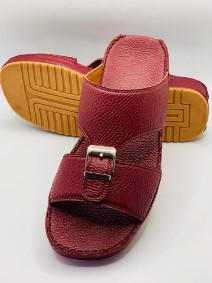 Hand Made Synthetics Leather T-shape Customized Brand Slippers