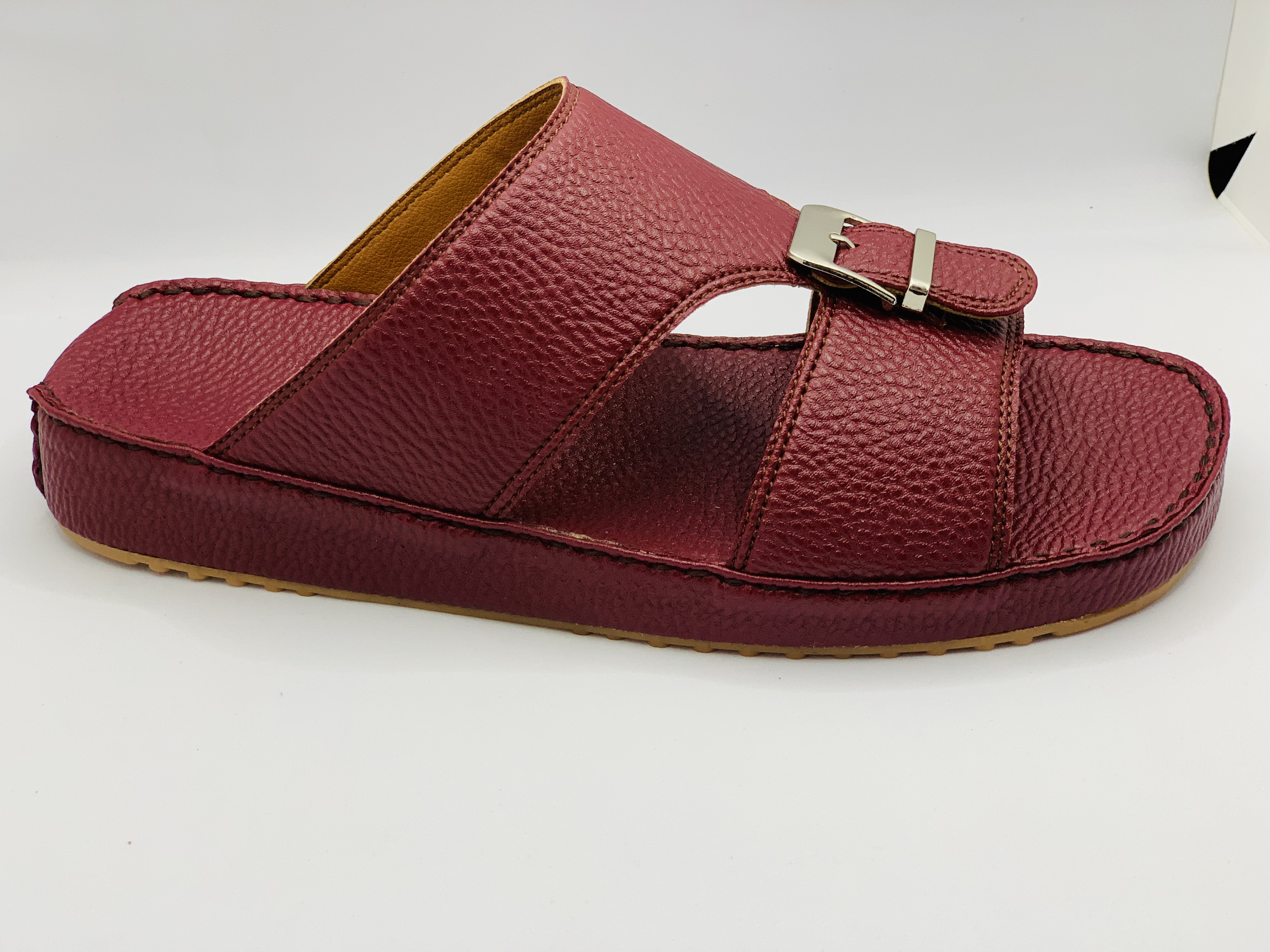 Hand Made Synthetics Leather T-shape Customized Brand Slippers - view 3