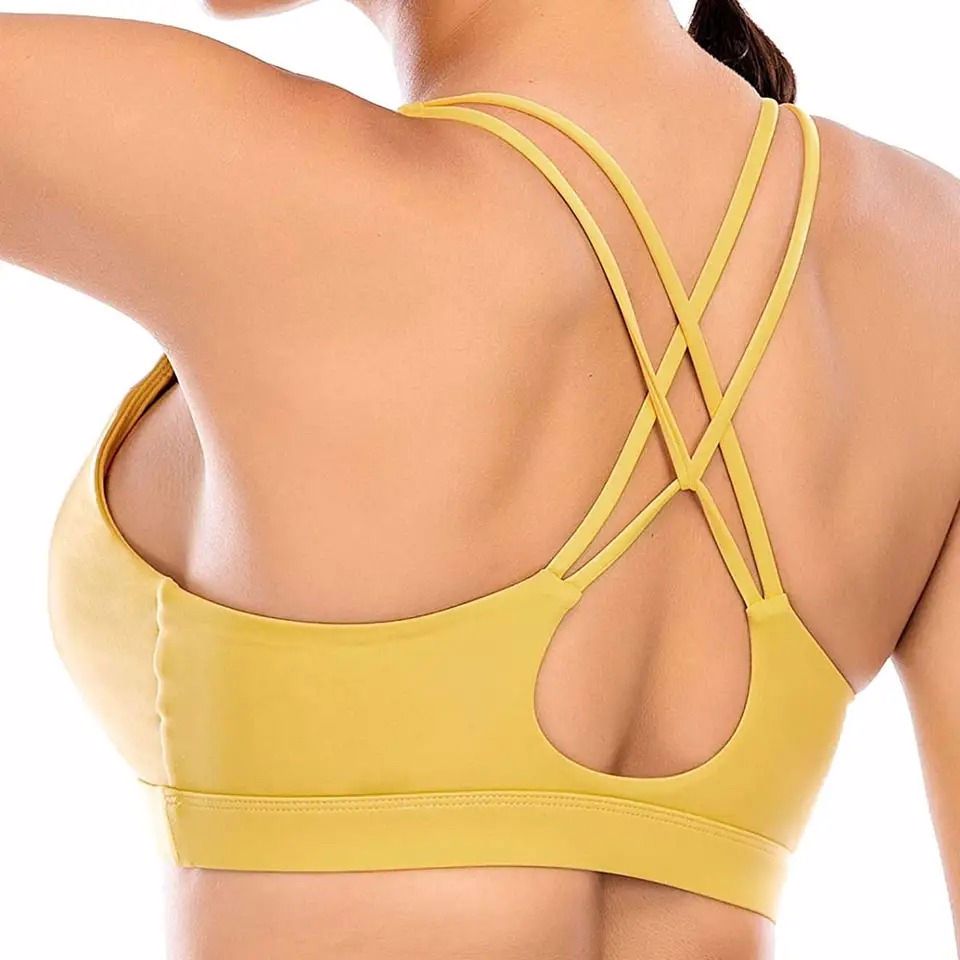 Fashion custom women running yoga bra top fitness sportswear - view 5