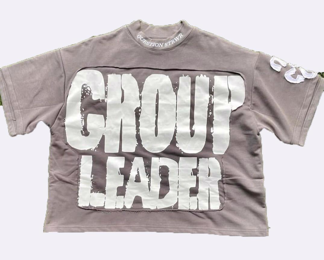 Custmised Cotton Oversize Drop Shoulder Screen Printing tshirts