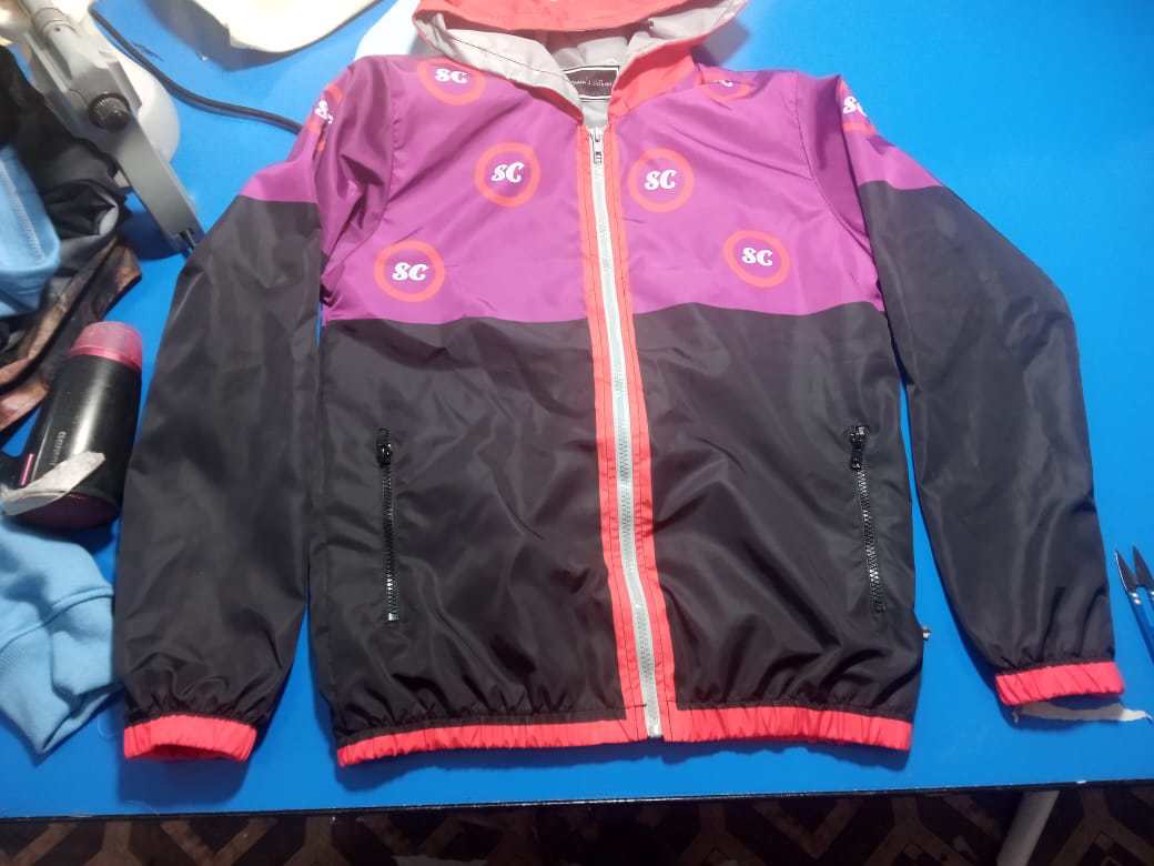 Jacket 100% Polyester 350 GSM Custom Sublimation Custom Design
