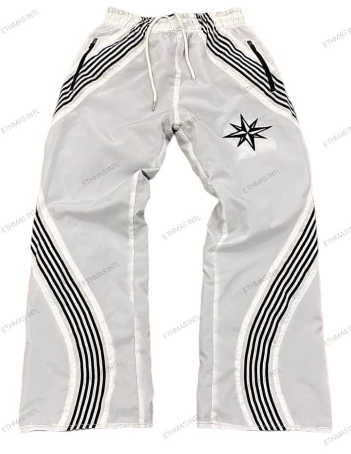 Customized Windbreaker Wide Bottom Pants - view 4