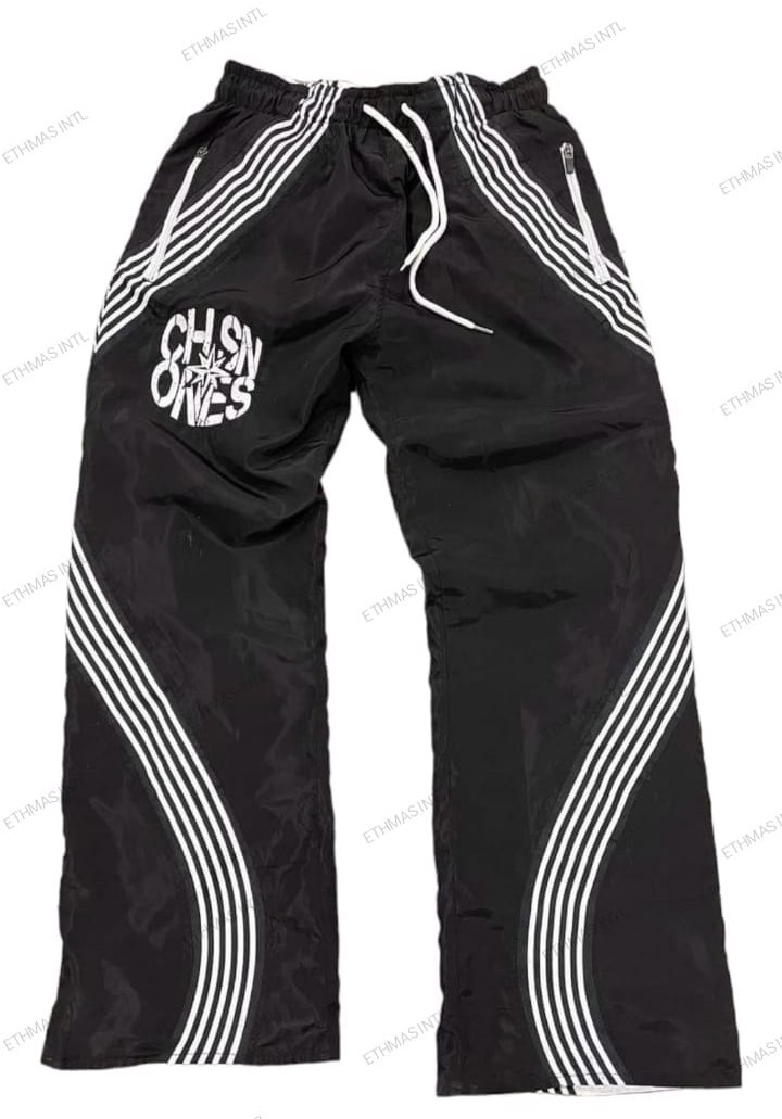 Customized Windbreaker Wide Bottom Pants - view 8