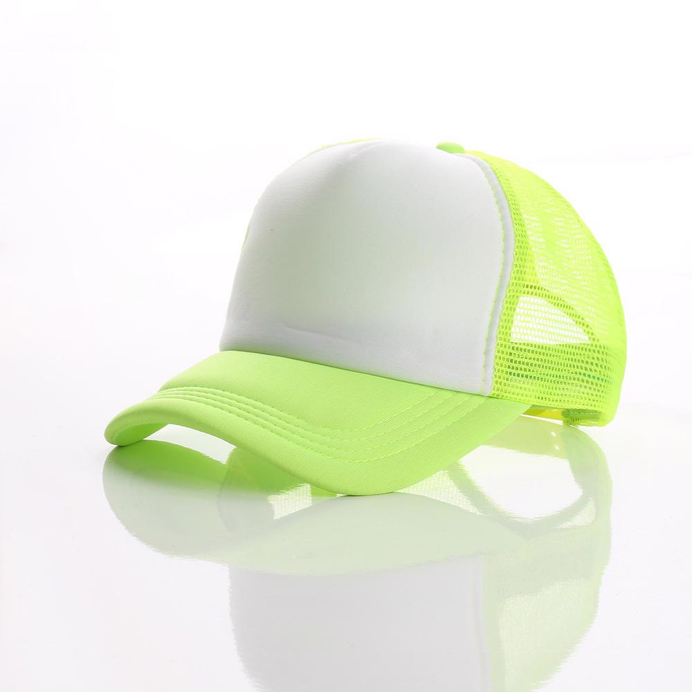 Customized Adjustable Sports Hat Cap Unisex Baseball Mesh Trucker
