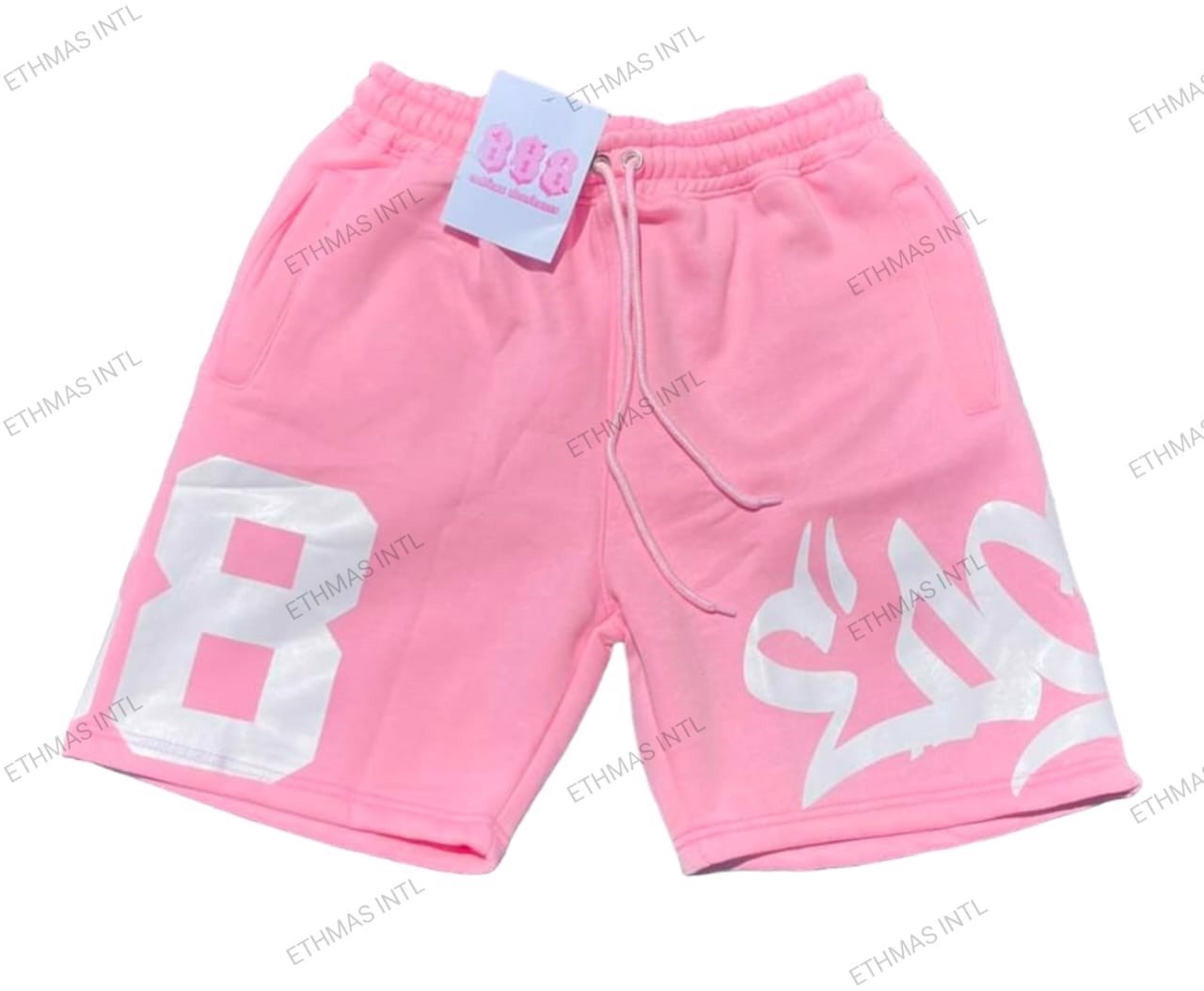 Customized DTF Printing Female Shorts Set - view 7