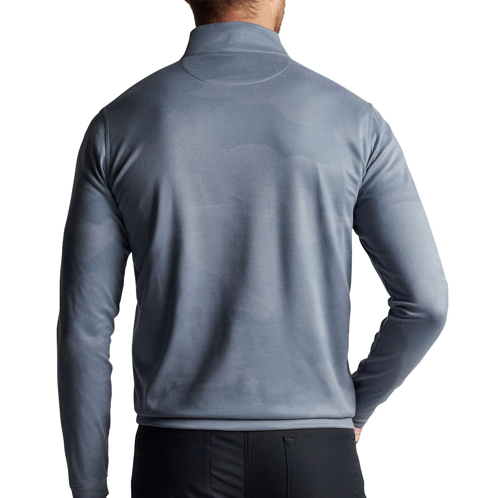 Wholesale Custom Premium Quick Dry Camo 1/4 Zip Pullovers Quarter Zip Pullover half zip sweatshirt - view 3