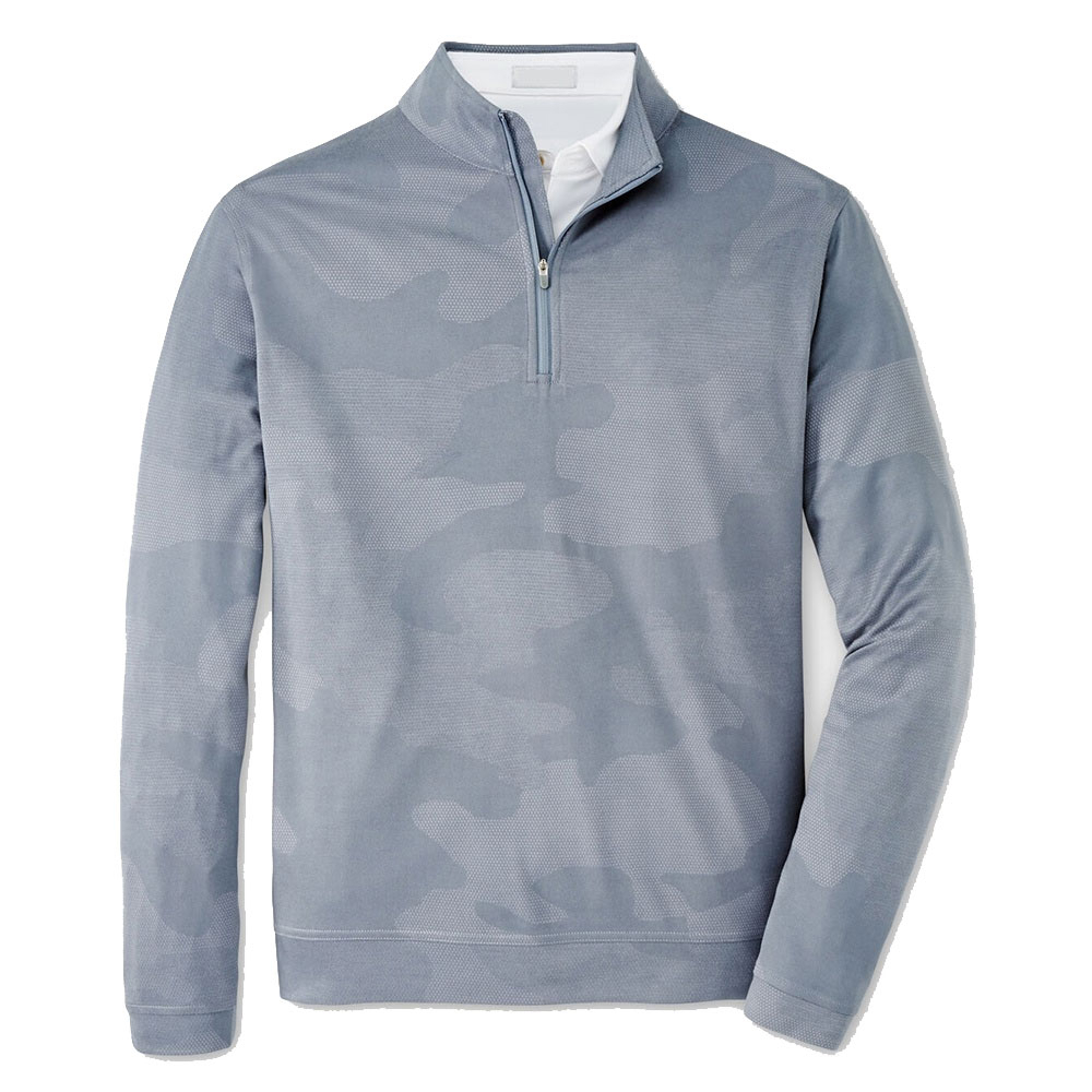 Wholesale Custom Premium Quick Dry Camo 1/4 Zip Pullovers Quarter Zip Pullover half zip sweatshirt - view 4