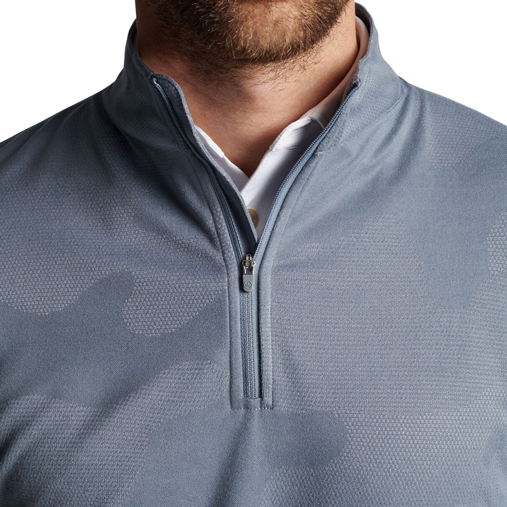 Wholesale Custom Premium Quick Dry Camo 1/4 Zip Pullovers Quarter Zip Pullover half zip sweatshirt - view 5