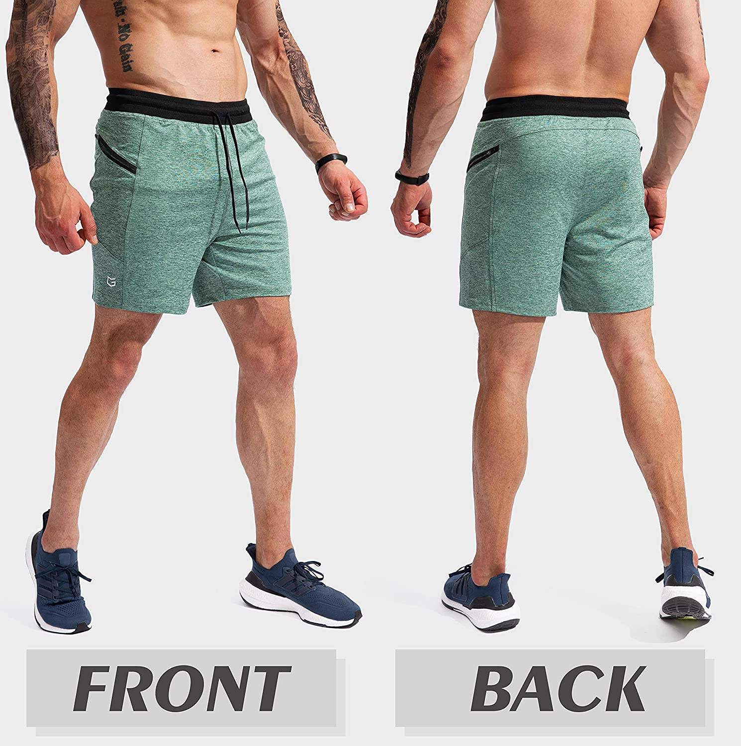 Wholesale stock beach shorts polyester men running shorts - view 5