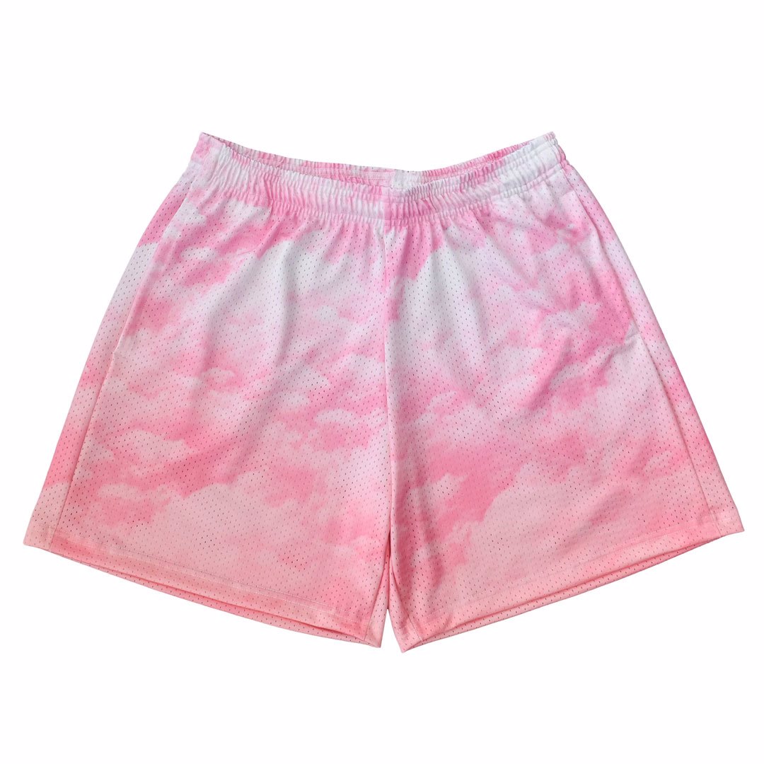 Wholesale Custom Logo Classic Mens Polyester Mesh Basketball Shorts with Pockets Shorts for men - view 7